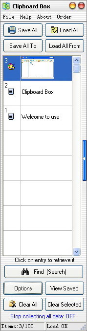 Clipboard Box Screenshot